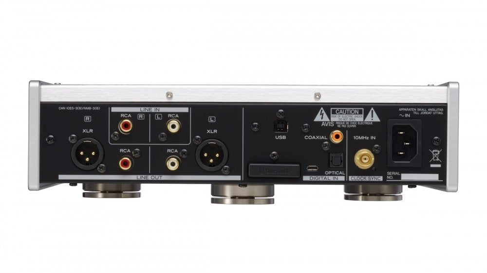TEAC UD-505-X Reference Dual Mono USB D/A konverter és fejhallgató erősítő, ezüst - 3