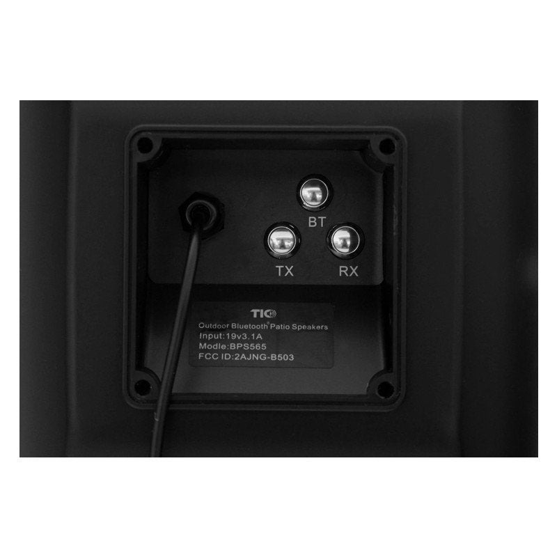 TIC Audio BPS565 Bluetooth 5.0, aktív kültéri hangsugárzó, fekete - 3