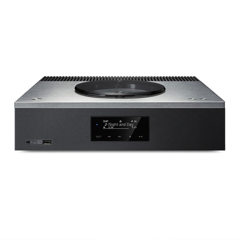 Technics SA-C600EG-K erősítő, CD és hálózati lejátszóval, ezüst színben