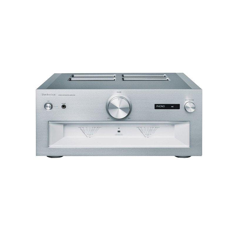 Technics SU-R1000E-S sztereó integrált erősítő, ezüst színben