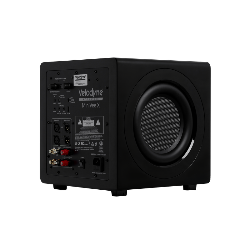 Velodyne MiniVee X mélyláda, fekete színben - 4