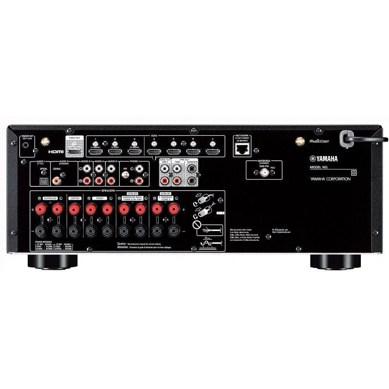 Yamaha RX-V6A Dolby Atmos 7.2 házimozi erősítő, fekete - 2