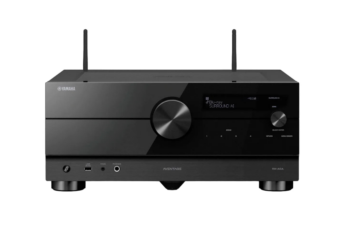 Yamaha RX-A6A 9.2 Dolby Atmos házimozi erősítő, fekete