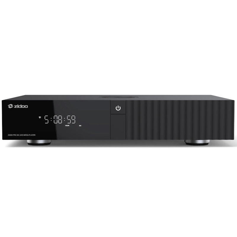 Zidoo Z3000PRO 8K, HDR és Dolby Vision médialejátszó, MQA támogatással.