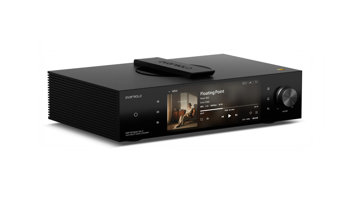 Eversolo DMP-A8 Master Edition Gen 2 streamer és CD-lejátszó, szögből