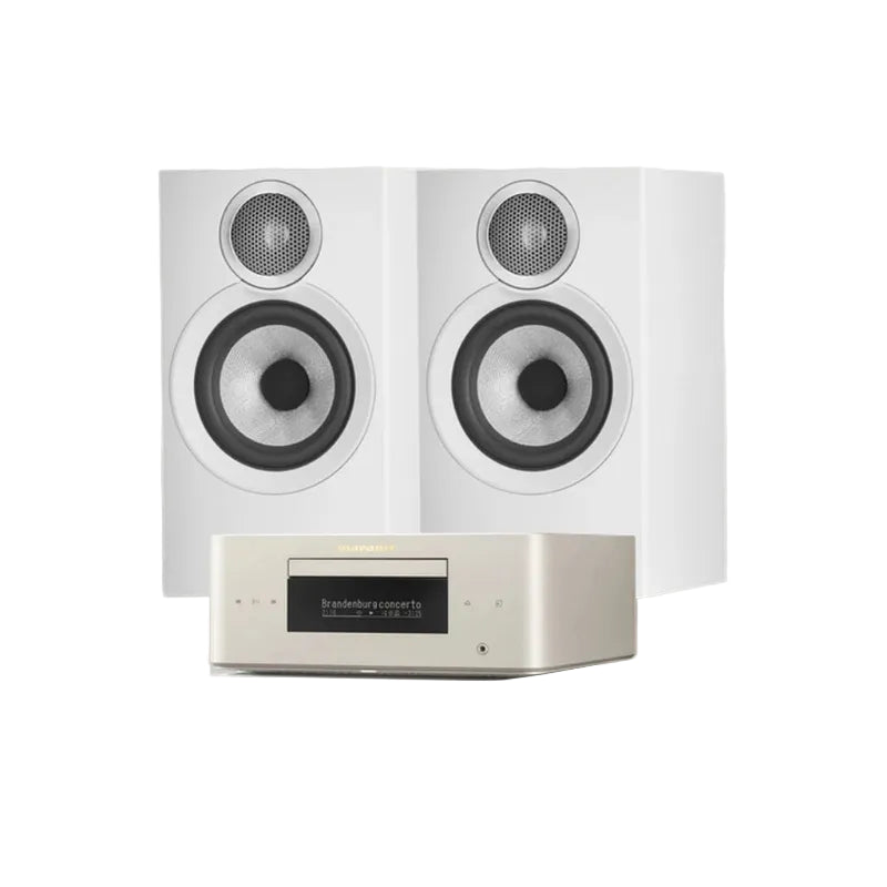 Marantz MCR-60n + Bowers & Wilkins 607 S3 sztereó szett