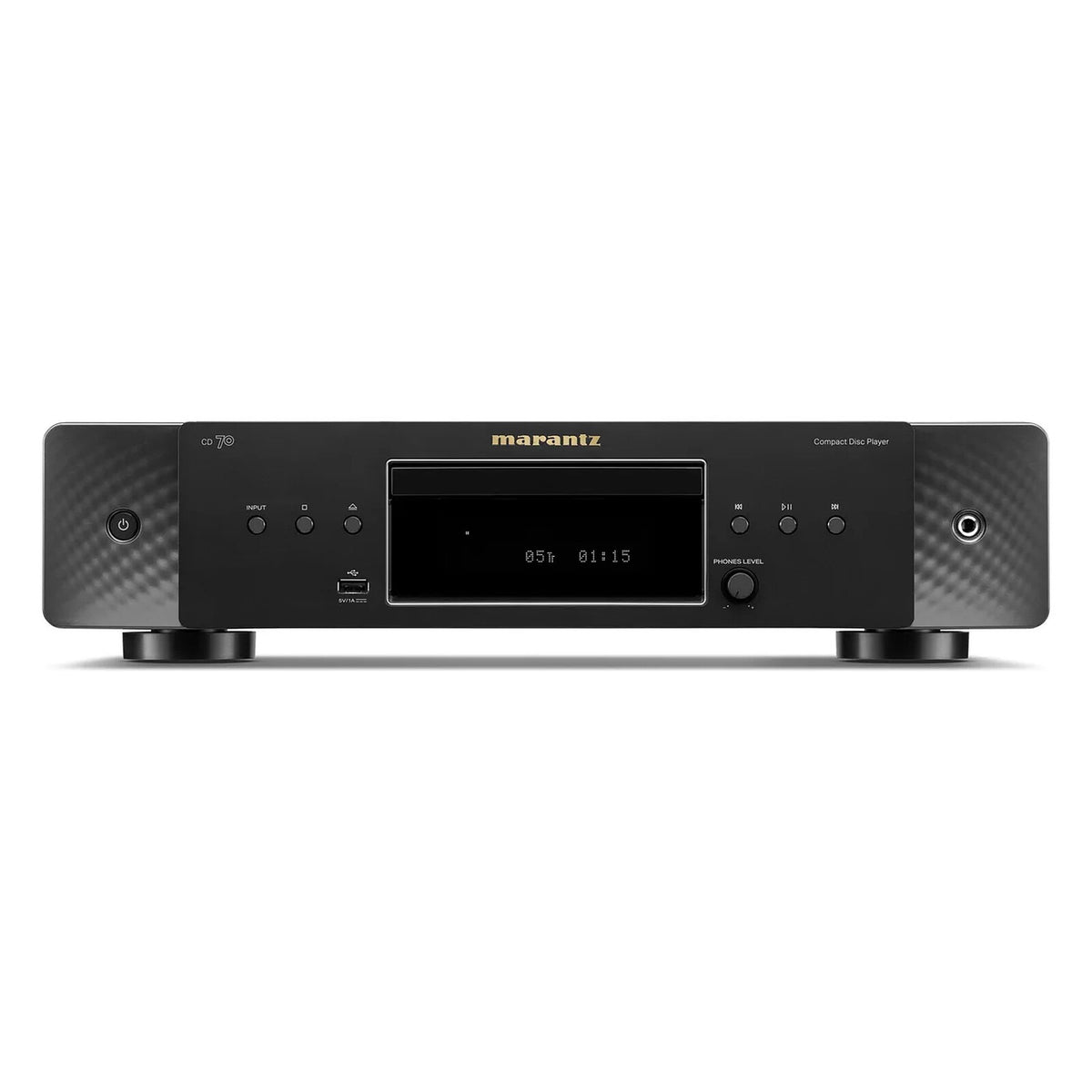 Marantz CD 70 CD-lejátszó, fekete színben