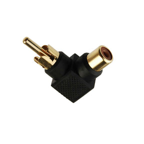 ExpertLine  AA-656G - derékszögű RCA adapter