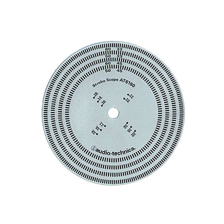 Audio-Technica AT-6180 stroboszkóplemez.