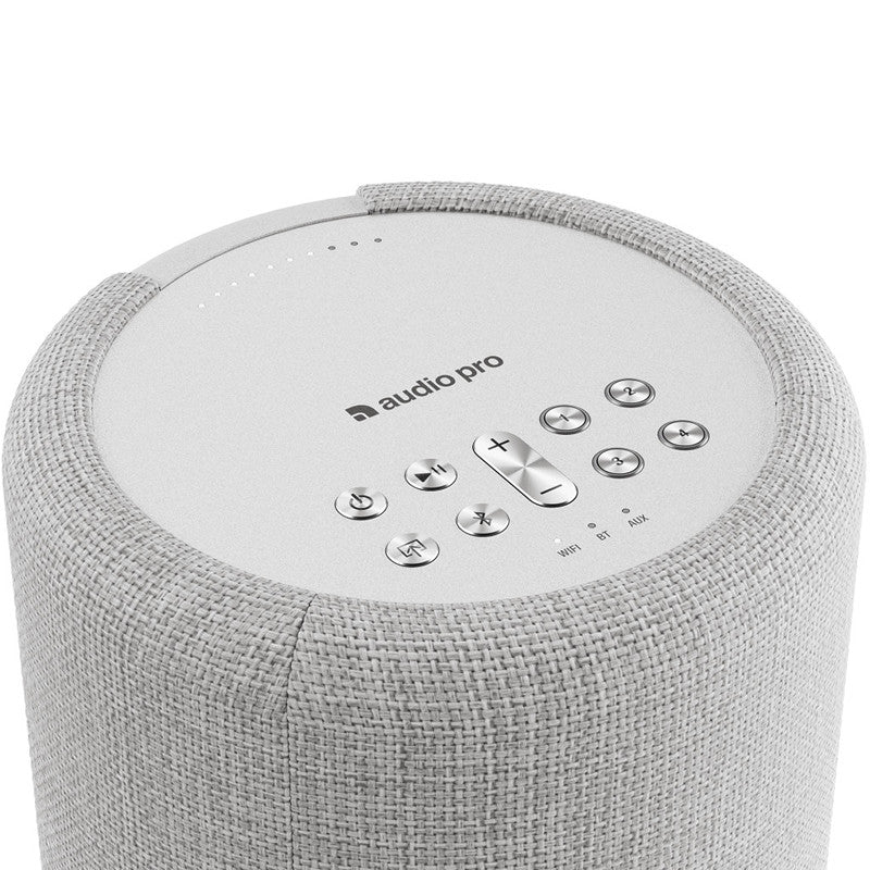 Audio Pro A10 MkII W Bluetooth, Wi-Fi hangsugárzó, világos szürke - 2