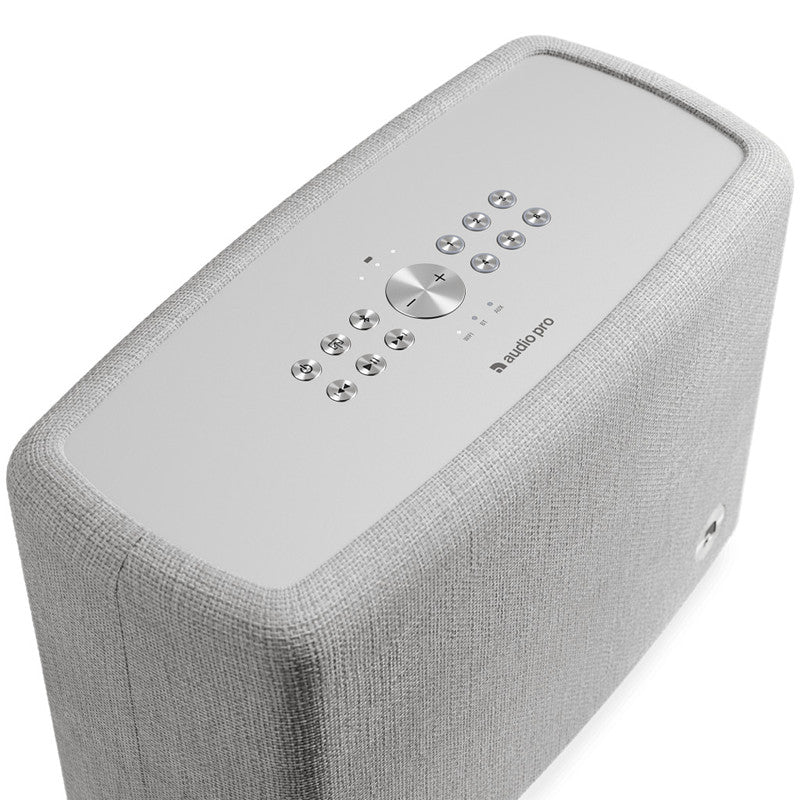 Audio Pro A15 MkII W Bluetooth, Wi-Fi hangsugárzó, világos szürke - 2