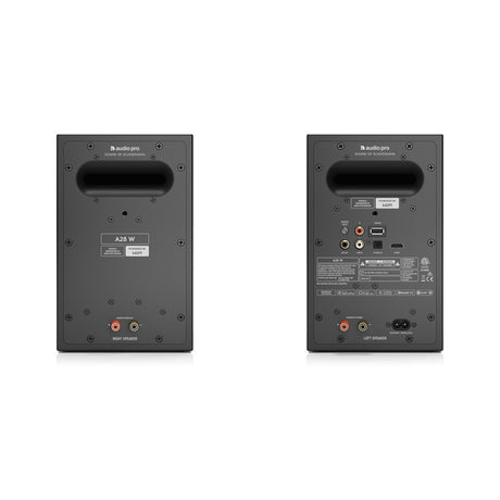 Audio Pro A28 W vezeték nélküli multiroom hangszóró, fekete - 4