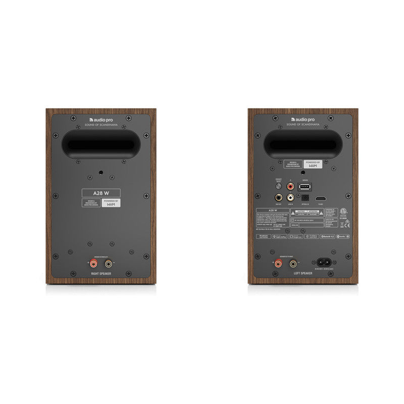 Audio Pro A28 W vezeték nélküli multiroom hangszóró, dió - 4
