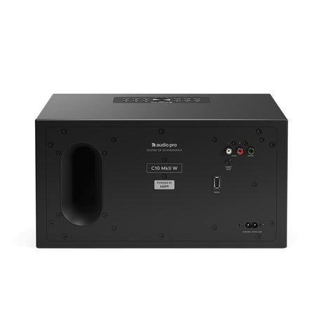 Audio Pro C10 MkII W vezeték nélküli multiroom hangszóró, fekete - 3