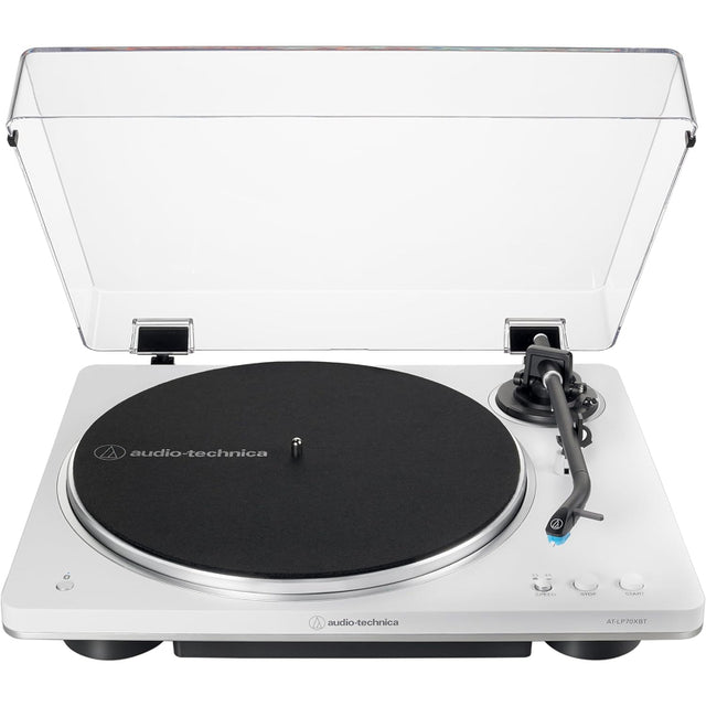 Audio-Technica LP70XBT  Bluetooth kapcsolattal automata lemezjátszó, fehér