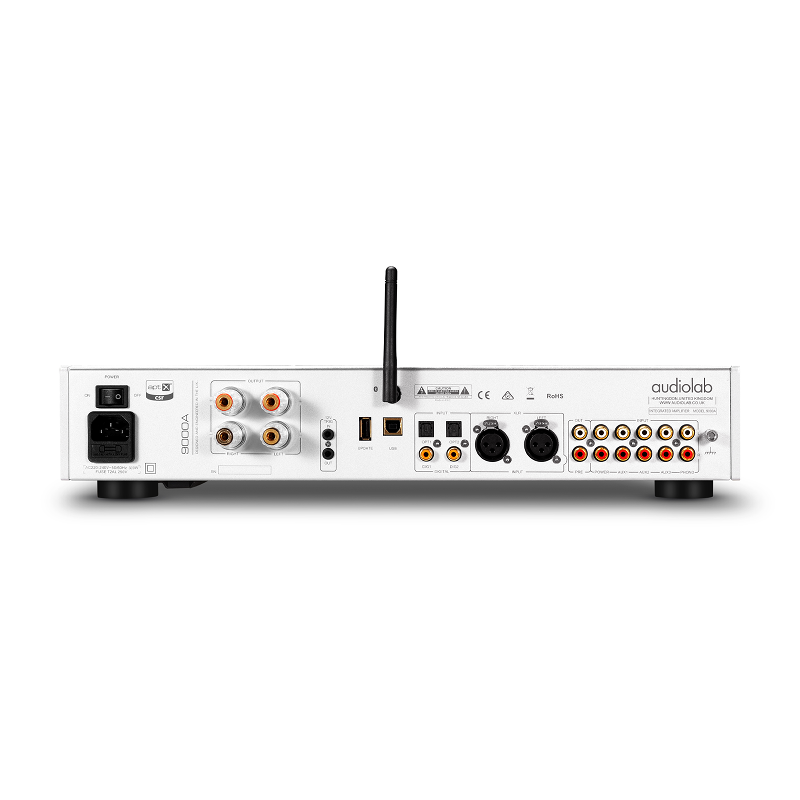 Audiolab 9000A sztereó erősítő, ezüst színben - 3