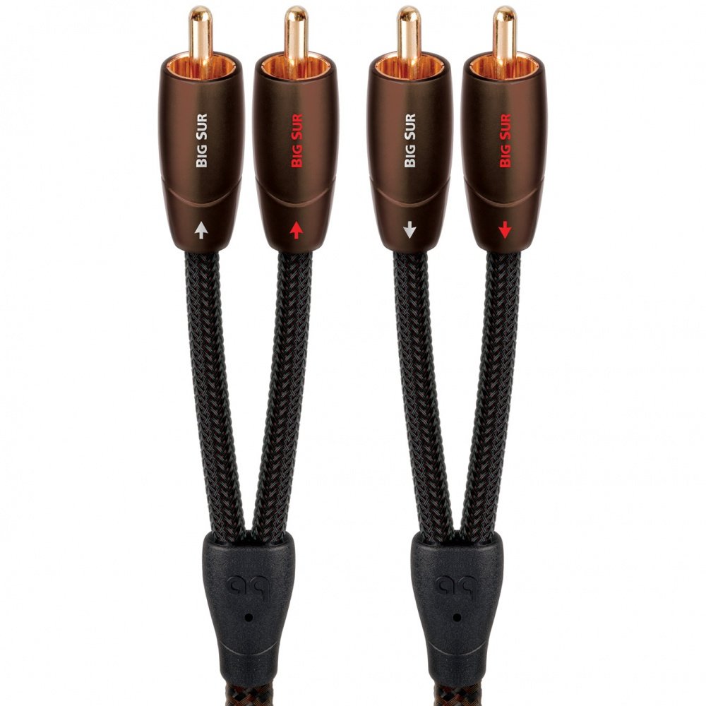 Audioquest Big Sur analóg interconnect kábel, 1.5 m