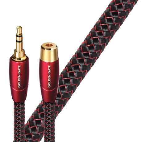 Audioquest Golden Gate analóg interconnect hosszabbító kábel 3.5mm jack-jack,  2.0 m