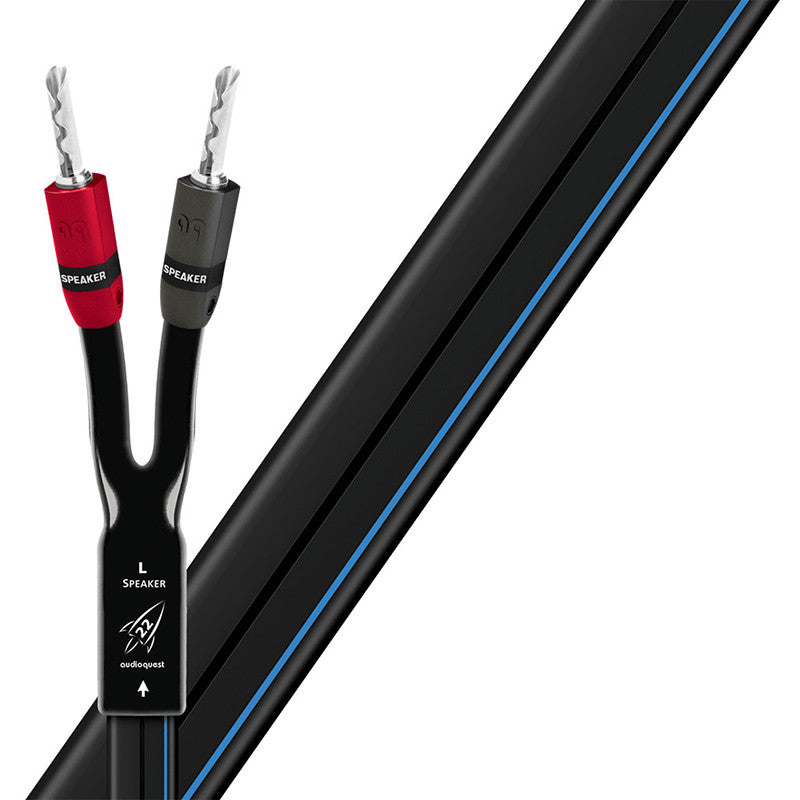 Audioquest Rocket 22 szerelt hangfalkábel 2 x 2.0 m