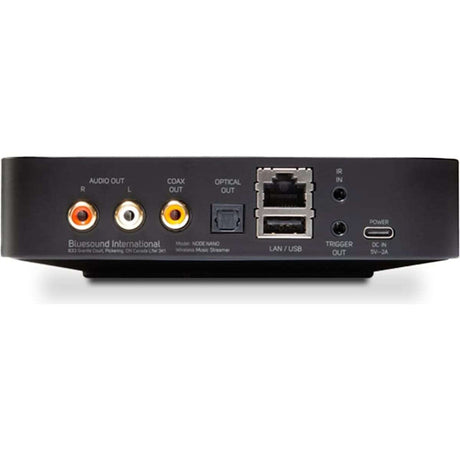 Bluesound Node Nano hálózati médialejátszó, fekete - 3