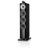 Bowers & Wilkins 702 S3 álló hangfal, lakk fekete színben.