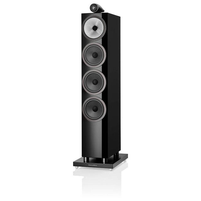 Bowers & Wilkins 702 S3 álló hangfal, lakk fekete színben.