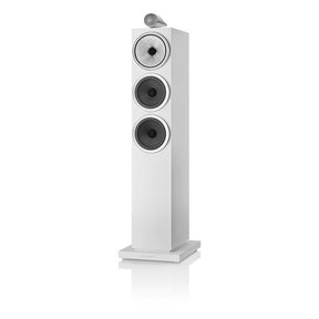 Bowers & Wilkins 703 S3 álló hangfal, fehér színben.