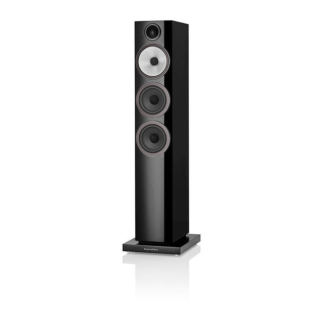 Bowers & Wilkins 704 S3 álló hangfal,lakk fekete színben.