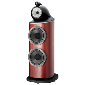Bowers & Wilkins 801 D4 álló hangfal, rózsafa színben.