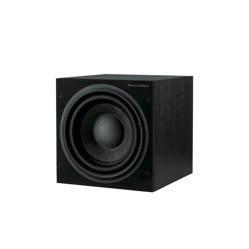 Bowers & Wilkins ASW610 aktív mélyláda fekete színben.
