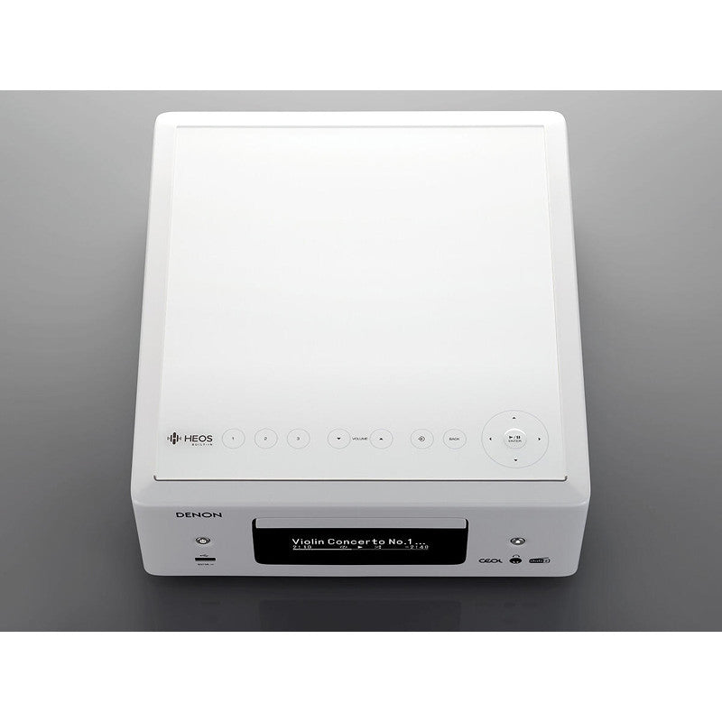 DENON RCDN-12 DAB mini hifi, CD, hálózati lejátszó,fehér - 3