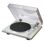Denon DP-300F analóg lemezjátszó, ezüst színben