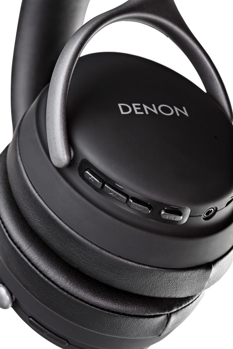 Denon AH-GC30 Bluetooth,zajszűrős fejhallgató, fekete színben - 2