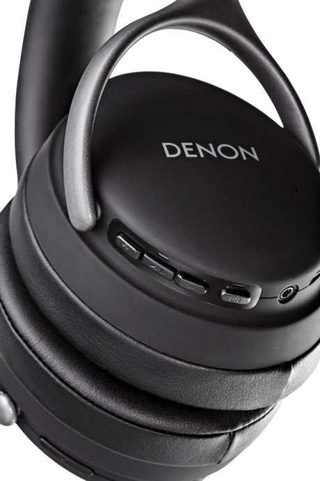 Denon AH-GC30 Bluetooth,zajszűrős fejhallgató, fekete színben - 2