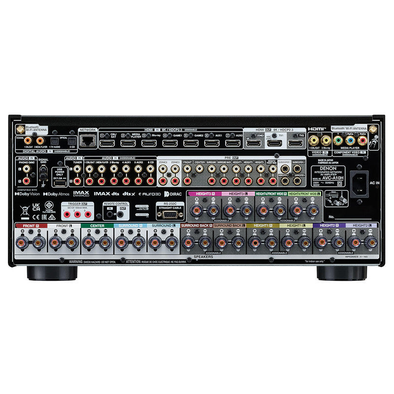 Denon AVC-A10H 13 csatornás Házimozi rádióerősítő, fekete - 3