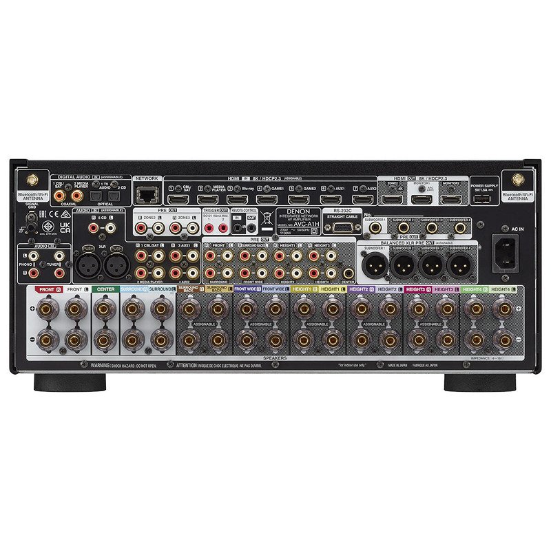 Denon AVC-A1H 9.4.6 csatornás házimozi erősítő - 2
