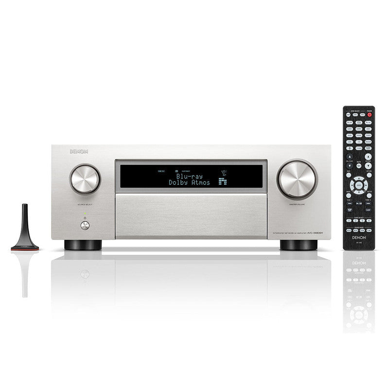 Denon AVC-X6800H házimozi erősítő, prémium ezüst színben
