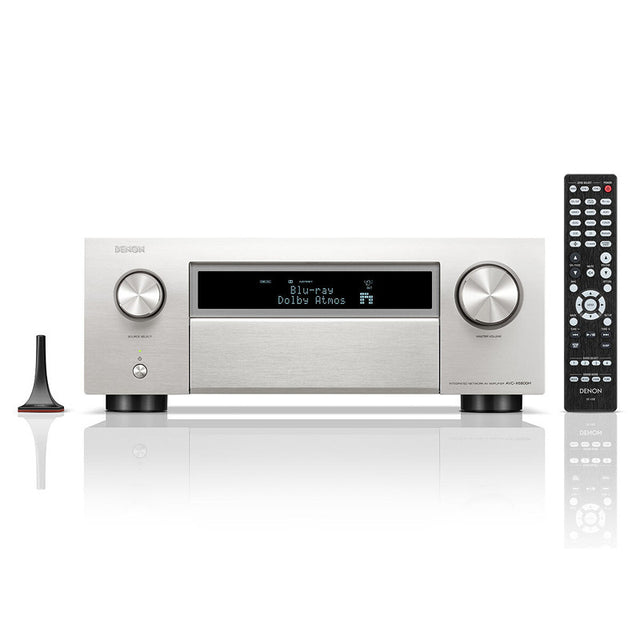 Denon AVC-X6800H házimozi erősítő, prémium ezüst színben