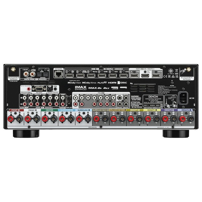 Denon AVC-X3800H házimozi erősítő - 2
