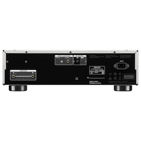 Denon DCD-1700NE CD-SACD lejátszó, ezüst színben - 2
