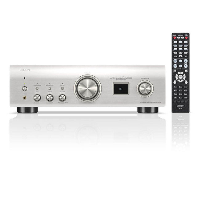 Denon PMA-1700NE sztereó erősítő,  prémium ezüst színben