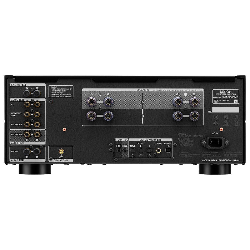 Denon PMA-3000NE sztereó integrált erősítő, fekete - 2
