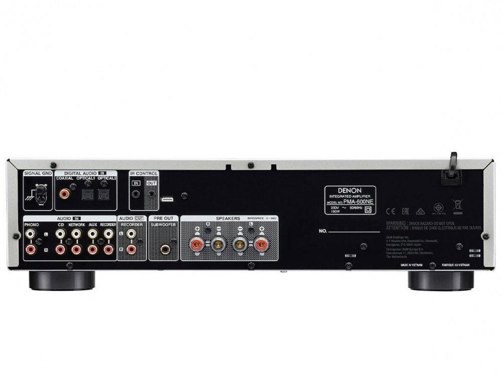 Denon PMA-600NE sztereó erősítő ezüst színben - 2
