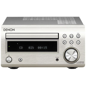 Denon RCD-M41DAB+ mini hifi ezüst színben