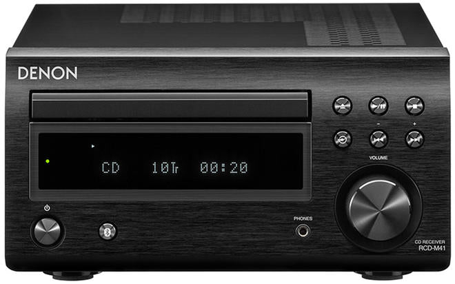 Denon RCD-M41 mini hifi ezüst színben - 4