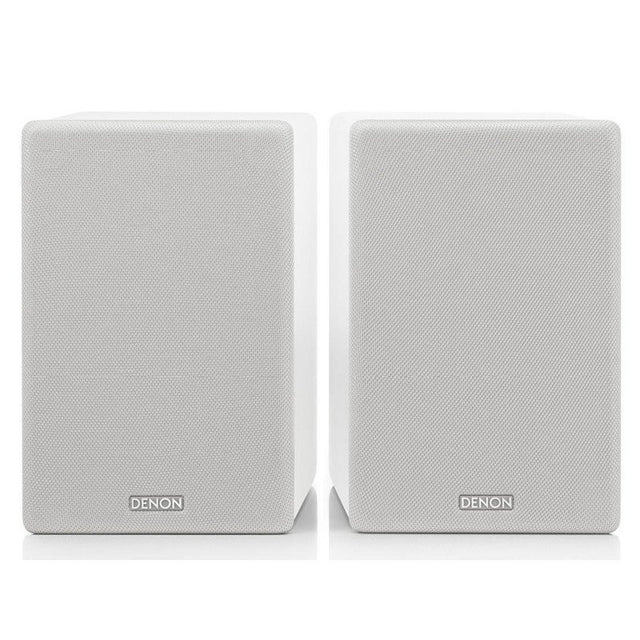 Denon SCN-10 állványos hangfal fehér színben