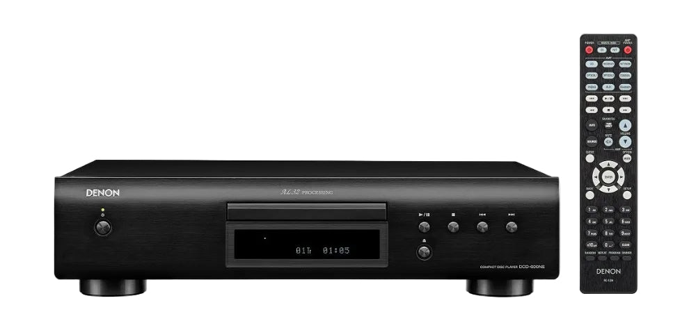 Denon DCD-600NE CD lejátszó fekete színben