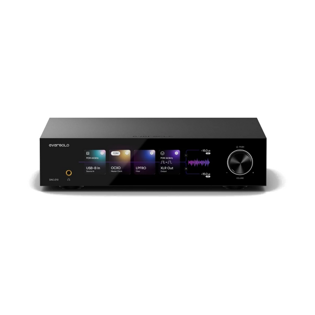 Eversolo DAC-Z10 D/A konverter, fejhallgató erősítő, fekete