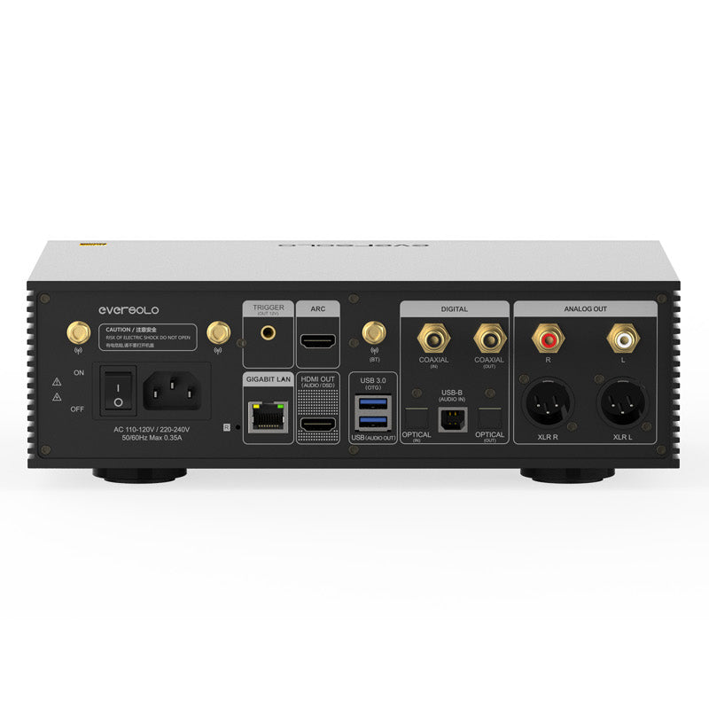 Eversolo DMP-A6 Gen 2 streamer, D/A konverter, fekete - 2