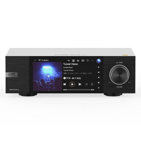 Eversolo DMP-A6 Gen 2 streamer, D/A konverter, fekete